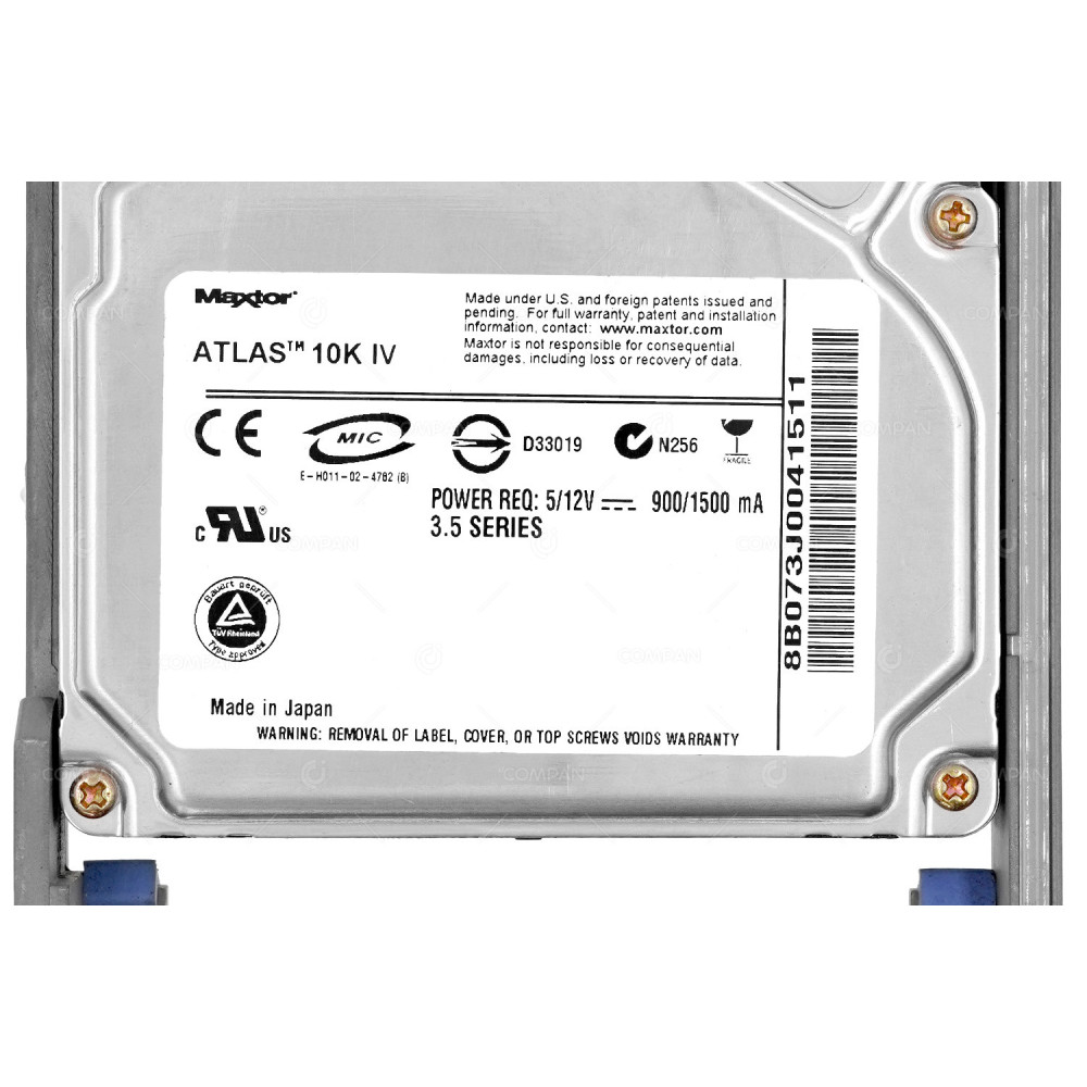 P59P5224 MAXTOR HDD 36.7GB 10K SCSI U320 3.5" LFF